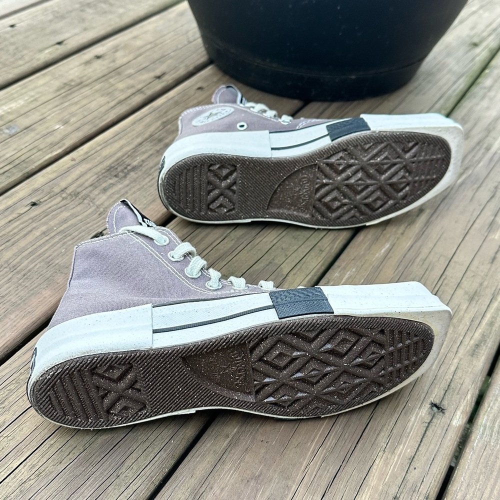 Rick Owen’s x Converse Gray and White High-Tops - Picture 3 of 7